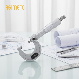 0,0001 mm <span class=keywords><strong>micrometer</strong></span> precisie 50-75 mm hoge nauwkeurigheid buitenmicrometer industriële kwaliteit voor meetinstrument - Product Image 1