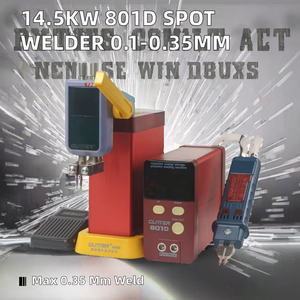 Nueva Máquina de Soldadura por Puntos Faraday de 1000W con Batería Pura, Capacidad 801D, para Níquel GLITTER de 0.1-0.35mm y Soldadura por Puntos de 0.2mm, 1800A - Product Image 2