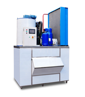 Machine à glace en flocons commerciale à bas prix, fabriquée en Chine, nouvelle génération Emerson 500 kg 1-3 tonnes