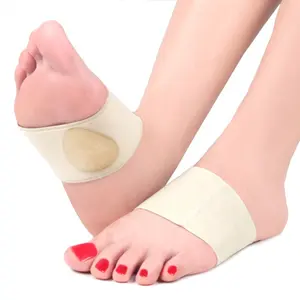 Arch destek çorap düz ayaklar Plantar fasiit parantez/kollu jel dolgu ile düşük Arch için düz ayak kemerler ağrı kesici