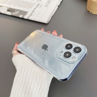 Coque arrière transparente en gel TPU pour iPhone 17 16 15 14 13 12 11 Pro Max – Prix de gros abordable