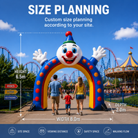 Modèles gonflables géants personnalisables, installations de divertissement, toboggans gonflables, adaptés aux aires de jeux extérieures et aux parcs familiaux