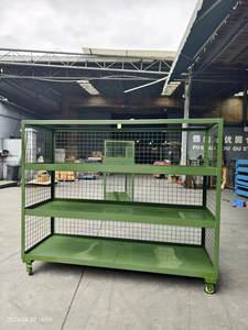 Étagères de <span class=keywords><strong>garage</strong></span> et d'entrepôt, multi-niveaux, réglables, avec boulons, empilables, en acier, protection contre la corrosion, revêtement en poudre - Product Image 2