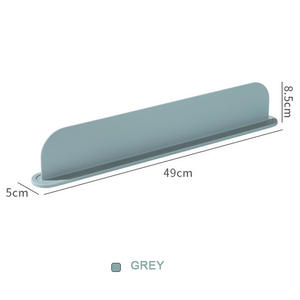 Paraspruzzi Impermeabile per Lavello - Extra Alto con Fori per Appendere, Divisorio Anti-Schizzi in Platino per Cucina e Bagno - Product Image 5