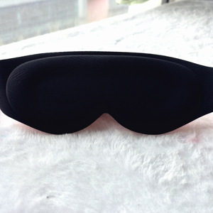 Masque oculaire lesté en mousse à mémoire de forme 3D à faible MOQ, 100 % occultant la lumière - Product Image 5