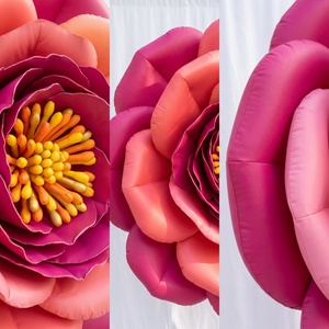 Flor Inflable Decorativa Grande con Iluminación LED para Decoración de Escenarios de Bodas, Fiestas y Eventos - Product Image 4