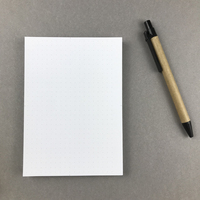 Bloc-notes en papier de 160g en gros, personnalisé avec logo imprimé, promotionnel pour usage professionnel