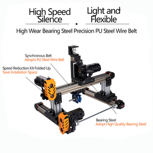 Hiệu quả đáng tin cậy hiệu quả giàn Robot XYZ 3 trục máy khắc hệ thống cơ khí parts1/2/3/4 trục giàn guiway mô-đun - Product Image 3