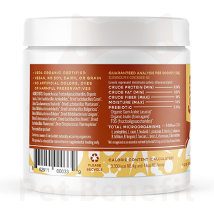 Poudre Probiotique pour la Santé <span class=keywords><strong>Intestinale</strong></span> des Animaux - Citrouille - Chiens et Chats - Soutien Digestif - Équilibre Intestinal - Absorption Rapide - Digestion Sensible - Product Image 2