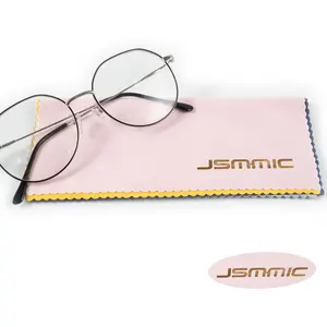 Customized Microfiber Optics Glasses Camera Lens Cleaning Cloths, Micro Fiber Spectacle Cleaning Cloths For Glasses