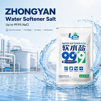 Tablettes de sel adoucissant multifonctionnel de qualité alimentaire et industrielle Zhongyan, NaCl pureté 99,9%