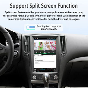 Radio para Auto con Pantalla Táctil de 12.1 Pulgadas para Infiniti G25 G35 G37 Q60 2004-2013, Actualización con Pantalla Táctil, Carplay Inalámbrico, <span class=keywords><strong>Android</strong></span> Auto, Estéreo - Product Image 4