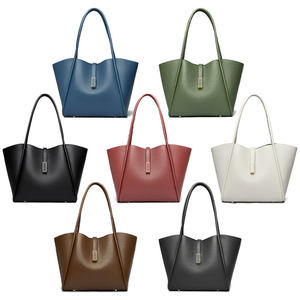 Borsa Tote in Pelle PU per <span class=keywords><strong>Donna</strong></span>, Grande Capacità, Impermeabile, Borsa di Lusso a Spalla e Sottobraccio - Product Image 5