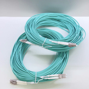 Cables de Fibra Óptica Directos de 10 Gbps, Multimodo OM3 Dúplex, 30M, Cable de Conexión LC/LC de 3.0mm LSZH para Transceptor SFP 10G MMF - Product Image 1