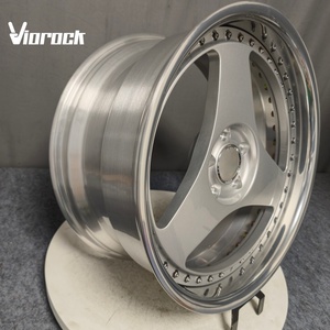 Jantes forgées Viorock : Jantes forgées en 2 pièces, 18 à 22 pouces 5*120, 5*112, jantes durables pour Mercedes Benz Lamborghini, roues de luxe - Product Image 2