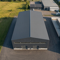 Entrepôt préfabriqué en structure acier de conception moderne de la marque ZTSS