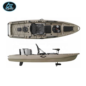 Kayak de Pesca con Pedales de Plástico No <span class=keywords><strong>Inflable</strong></span> de Nuevo Diseño U-Boat 2020, Kayak y Bote con Accesorios - Product Image 1