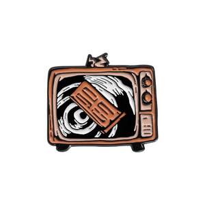 Broches de costume unisexe en alliage de zinc plaqué or, motifs citrouille, crâne, cerveau, livre, pour Halloween, mariage, fête, ou écran de télévision - Product Image 4