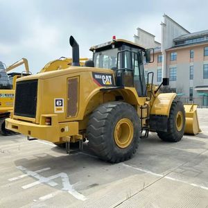 Chargeuse sur pneus Caterpillar CAT966H/966D/966F/950H d'occasion de haute qualité, modèle 2024, capacité nominale de 6 tonnes, moteur, pompe et moteur d'entraînement testés - Product Image 5