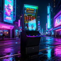 Pour la Colombie, machine de divertissement professionnelle avec cabinet métallique, certifiée CE, conforme RoHS, affichage 4K immersif haute résolution