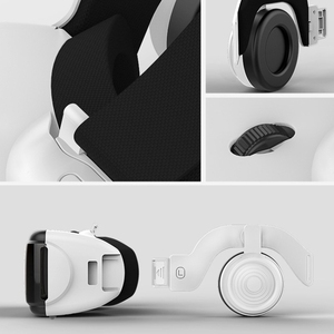 Gafas de Realidad Virtual 3D <span class=keywords><strong>VR</strong></span> <span class=keywords><strong>SHINECON</strong></span> G06EB, Compatibles con Teléfonos Inteligentes de 4.7 a 6.1 Pulgadas, con Auriculares HiFi - Product Image 3
