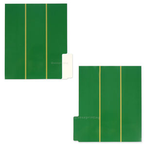 Professional Printer Printing <b>A4</b> Decorative Paper File <b>Folders</b> Custom 1/3 Cut Tabs Glossy <b>Folders</b> Custom Logo - Product Image 2