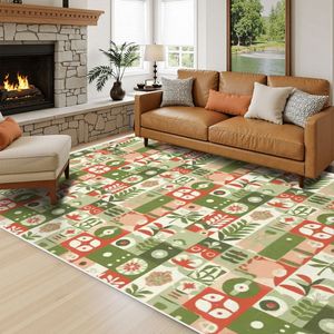 พรมปูพื้นแบบกำหนดเองที่มีขอบสีขาว48 "x 72" - Product Image 5
