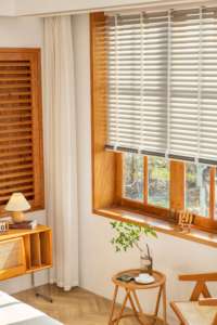 Blocco di luce finestra francese veneziana Smart tapparelle oscuranti tenda ombra otturatore corda avvolgibili stecche - Product Image 5