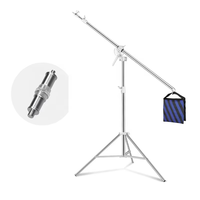 4m fotografi Video Studio, peralatan COB LED Panel lampu cincin lampu reflektor latar belakang kamera kotak lembut Tripod berdiri lengan