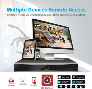 <span class=keywords><strong>Hikvision</strong></span> Original en stock 32ch DS-7732NXI-K4 1.5U série K AcuSense 4K 256 Mbps 4 SATA Interface H.265 + NVR de reconnaissance faciale - Product Image 6