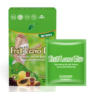 Fruit leaves fat burner flat slimming tea Natural belly herbal organic healthy Whitening fitness metabolism for weight loss