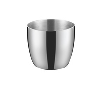 Tasse à eau en acier inoxydable de conception classique pour la maison Barbecue hôtel bureau créatif boisson froide bière tasse Restaurant cuisine utilisation