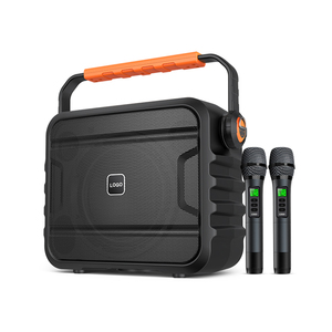 OEM 120W Home & Computer Portable for Speaker With <b>Wireless</b> <b>Microphone</b> RGB LED Lighting and Party Home Sound System Spea - Product Image 1