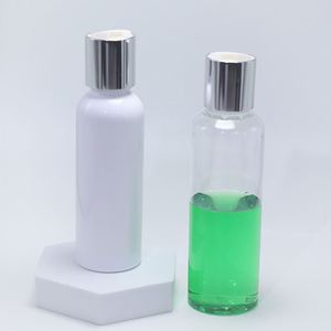 400ml White Empty <b>Plastic</b> Bottle Containers Gold Press Cap Shampoo Washing Cleaning Packaging Bottles Aluminum <b>Disc</b> Top Cover - Product Image 2