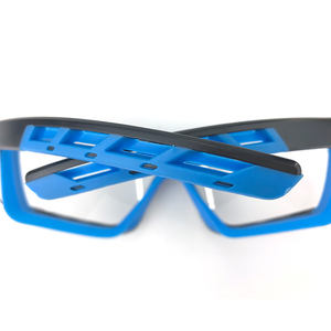 ANT5PPE CE EN166แว่นตานิรภัยสำหรับงานอุตสาหกรรมแว่นตาโพลีคาร์บอเนตกันฝ้าพร้อมแขนด้านข้างปรับได้สำหรับกีฬากลางแจ้ง - Product Image 4