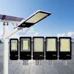 ไฟถนนโซลาร์เซลล์คุณภาพสูงแบบขายส่ง LED IP65 ประหยัดพลังงาน กันน้ำสำหรับภายนอกอาคาร แบตเตอรี่รับประกัน 5 ปี - Product Image 1