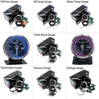 Compteurs de modification automobile Defi C2, jauges de course modifiées, vitesse, température de l'eau, pression d'huile, vide, suralimentation, turbo, tachymètre
