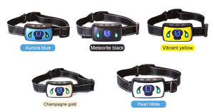 Collier <span class=keywords><strong>anti</strong></span>-<span class=keywords><strong>aboiement</strong></span> B550 pour <span class=keywords><strong>chien</strong></span>, collier d'entraînement électrique en cuir de vachette à vibrations inoffensives, rechargeable et réglable pour le contrôle des aboiements des animaux de compagnie - Product Image 6