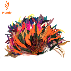 Eco-Friendly Coque Feather Fringe for DIY Crafts,Clothing&amp;Aromatherapy <strong>Diffuser</strong>,Carnival,Bridal Hairpieces&amp;Gift Wrapping Decor - Product Image 5