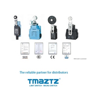 Interruptor de Límite TLS-131 1NC+1NO con Rodillo de Acero Inoxidable y Nylon, Modelo Económico - Product Image 6