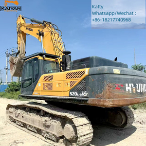 Used Hyundai Robex 520LC-9S 52 ton Crawler Excavator Korean Brands Large Second <b>Hand</b> Excavator R520LC-9 Hydraulic Machine - Product Image 4