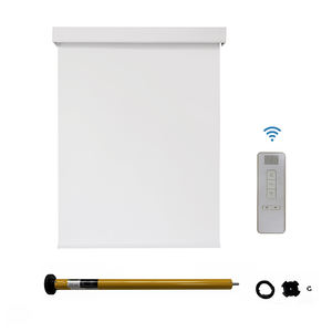 Haute qualité Smart motorisé sans fil jour et nuit automatique zèbre stores à rouleaux tissus bandes nuances <span class=keywords><strong>rideau</strong></span> pour fenêtre - Product Image 3