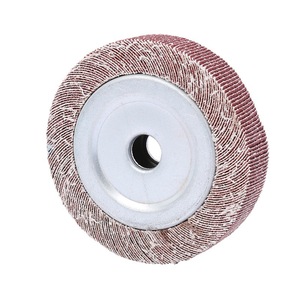 Klappen rad zum Polieren von Edelstahl Metall Holz möbel Stein Aluminium oxid Klappen rad Gerade Nut Klappen räder - Product Image 2