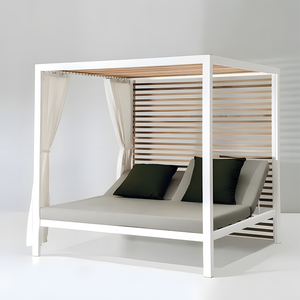 Coussin imperméable et doux pour chaise longue à structure métallique, personnalisation usine, pour une baignade au <span class=keywords><strong>soleil</strong></span> luxueuse - Product Image 1