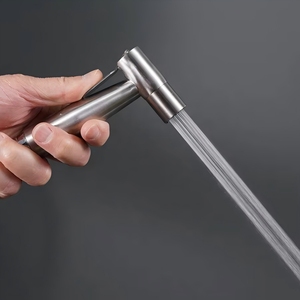 <strong>OEM</strong>/ODM Modern Style 304 Stainless Steel Chrome Plated Bathroom Fitting <strong>ABS</strong> Toilet <strong>Bidet</strong> Shattaf Shower <strong>Spray</strong> for Hotels - Product Image 1