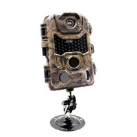 Caméra de chasse WIFI 4K 32MP CMOS SD résistante aux intempéries avec contrôle à distance sans flash, vision en direct et fonction Time Lapse pour surveillance discrète