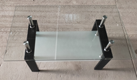 Table basse moderne blanche brillante, table ronde pour restaurant, table à manger