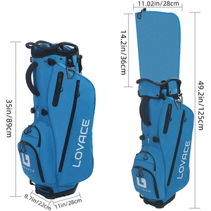 Professional 14 Way <strong>Golf</strong> Stand <strong>Bag</strong> Lightweight Waterproof Polyester with Quick Release <strong>Strap</strong> for Men Women Golfers - Product Image 2