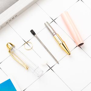 Stylo bille promotionnel en métal, nouveau design, format plus grand, couleur métallique personnalisable, largeur d'écriture 1,0 mm, corps vide - Product Image 5