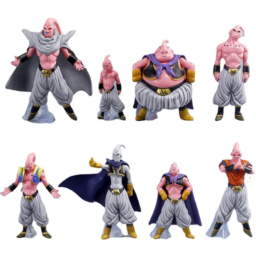 Linda jouet DragonBall huit figurines Buu mal majin Buu Bui Arts Martiaux Club Super Saiyan anime modèle ornements